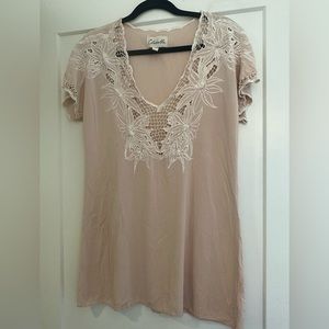 Cleobella tshirt dress coverup